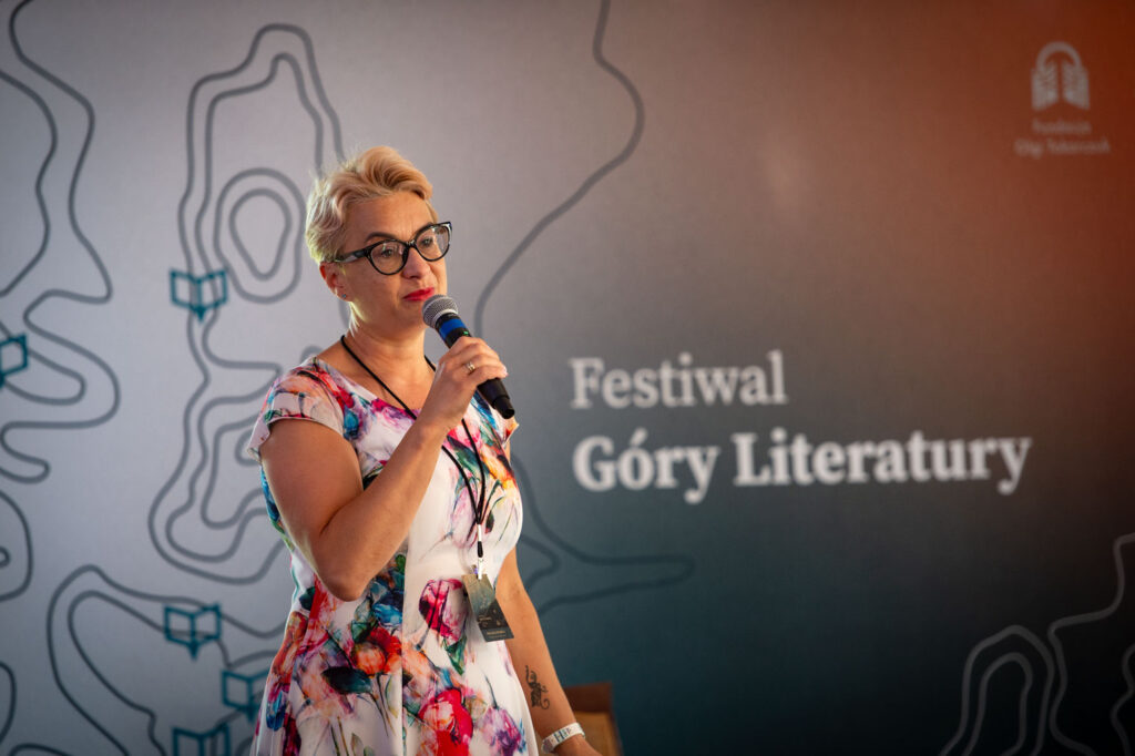 Prezentacja literatury polskiej, Festiwal Tłumaczy Olgi Tokarczuk. Fot. Małgorzata Kujda