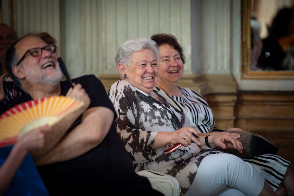 Prezentacja literatury polskiej, Festiwal Tłumaczy Olgi Tokarczuk. Fot. Małgorzata Kujda