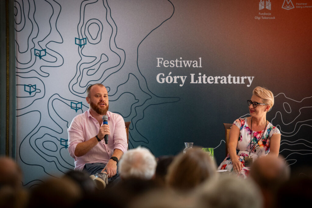 Prezentacja literatury polskiej, Festiwal Tłumaczy Olgi Tokarczuk. Fot. Małgorzata Kujda