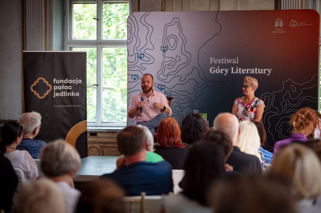 Prezentacja literatury polskiej, Festiwal Tłumaczy Olgi Tokarczuk. Fot. Małgorzata Kujda