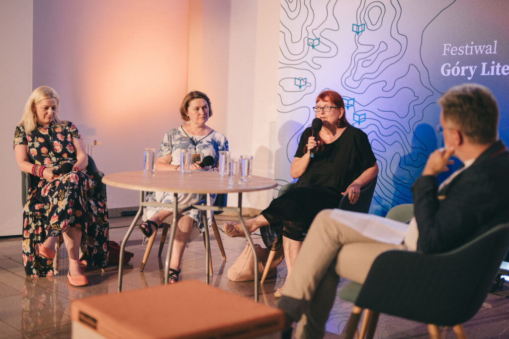 Panel Kanon Tłumacza Literatury Polskiej, Festiwal Tłumaczy Olgi Tokarczuk. Fot. Jerzy Wypych