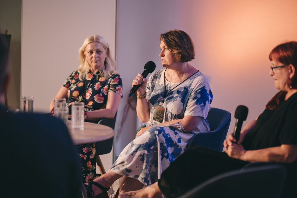 Panel Kanon Tłumacza Literatury Polskiej, Festiwal Tłumaczy Olgi Tokarczuk. Fot. Jerzy Wypych