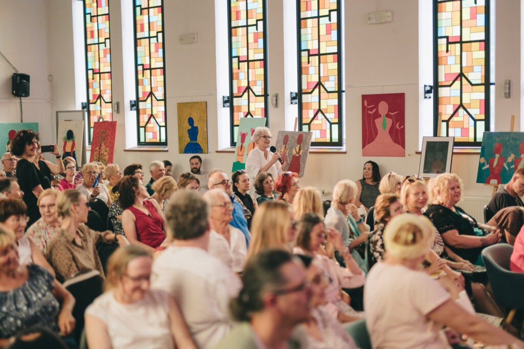 Panel Kanon Tłumacza Literatury Polskiej, Festiwal Tłumaczy Olgi Tokarczuk. Fot. Jerzy Wypych