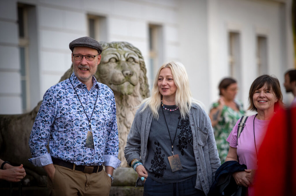 Prezentacja literatury polskiej, Festiwal Tłumaczy Olgi Tokarczuk. Fot. Małgorzata Kujda