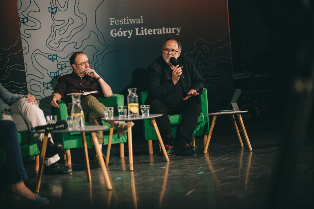 Panel Językowe (po)mosty. Obcy język polski, Festiwal Tłumaczy Olgi Tokarczuk. Fot. Jerzy Wypych