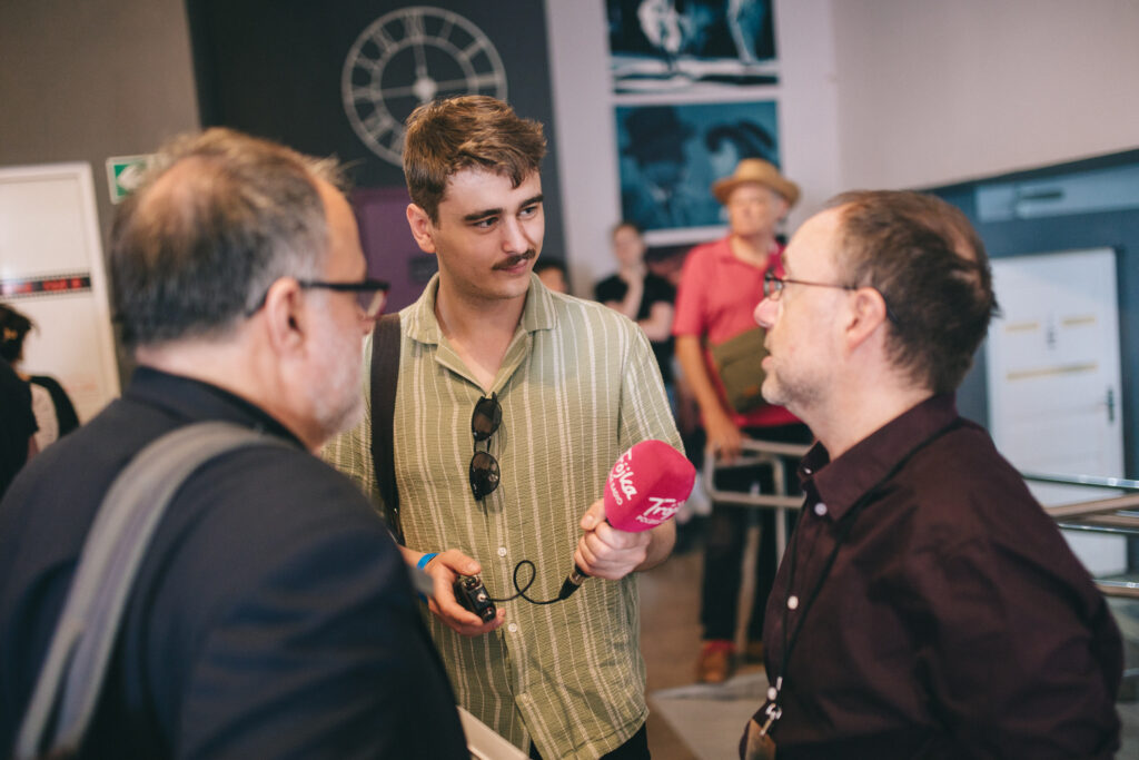 Panel Językowe (po)mosty. Obcy język polski, Festiwal Tłumaczy Olgi Tokarczuk. Fot. Jerzy Wypych