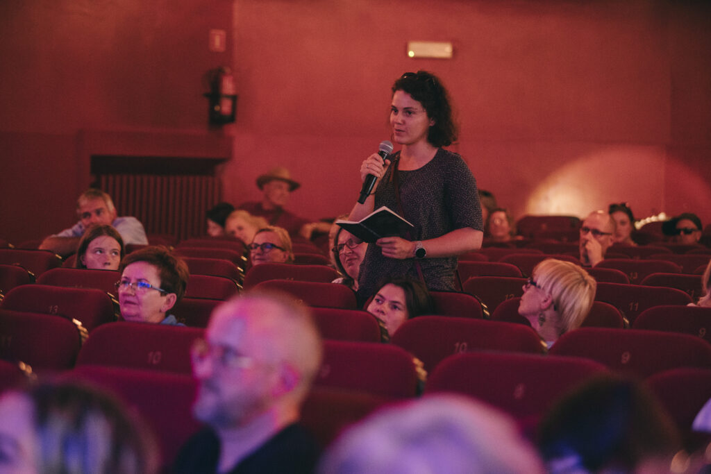 Panel Tłumaczeniowe Okna, Festiwal Tłumaczy Olgi Tokarczuk. Fot. Jerzy Wypych