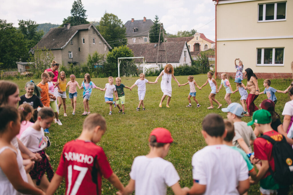 Warsztaty dla dzieci, Festiwal Tłumaczy Olgi Tokarczuk. Fot. Jerzy Wypych